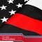 Thin Red Line Flag 3x5 Ft 3-Pack Printed 150D Polyester By G128
